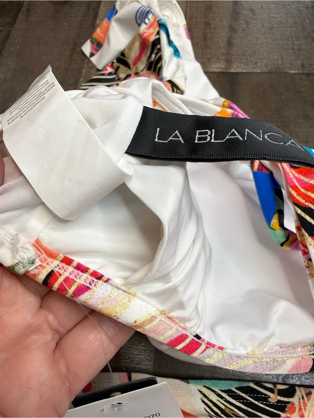 NWT La Blanca Paradise City Bikini Set size 16